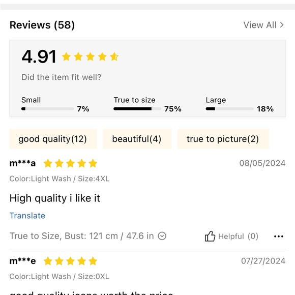 SHEIN EZwear Plus Size Women Pocketed Distressed Denim Jumpsuit Overalls - Picture 5 of 5